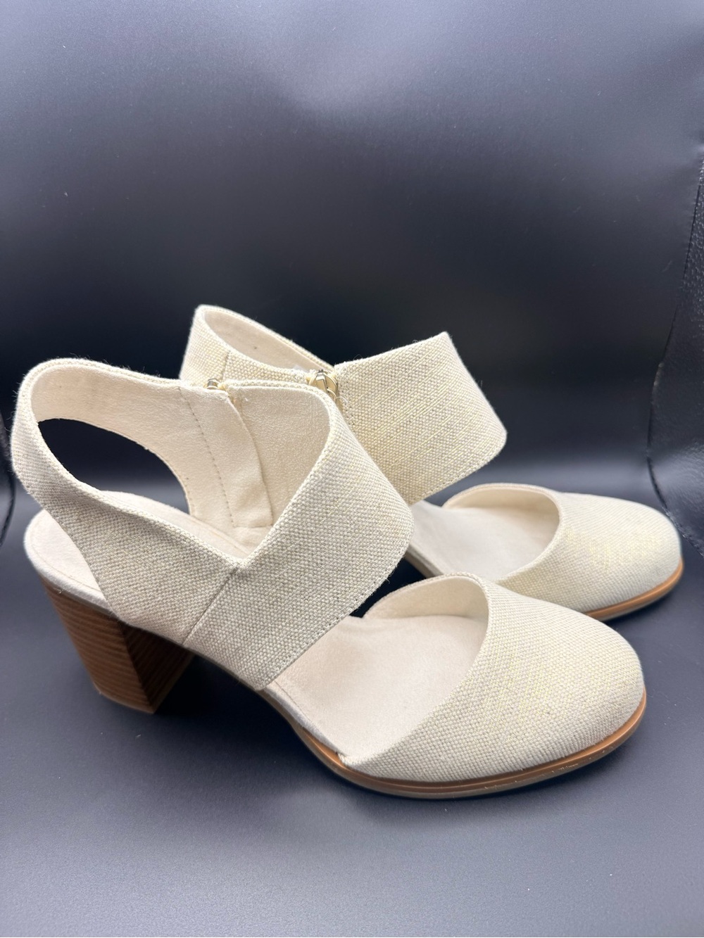 TOMS - Women’s Majorca Closed Toe Wedge Heels - Picture 5 of 8